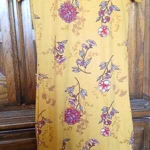 Floral Yellow Dress